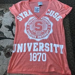 Syracuse pink shirt